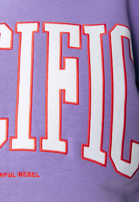 Pacific Patch Cropped Sweater