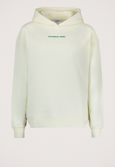 Back Logo Clean Hoodie
