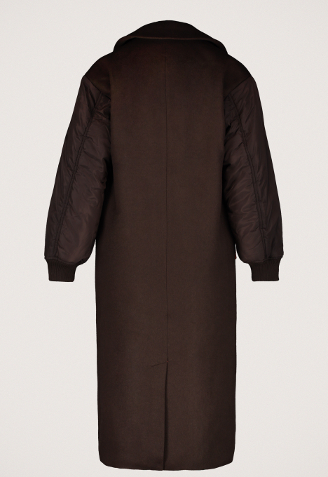 Ada Contrast Wool Jas