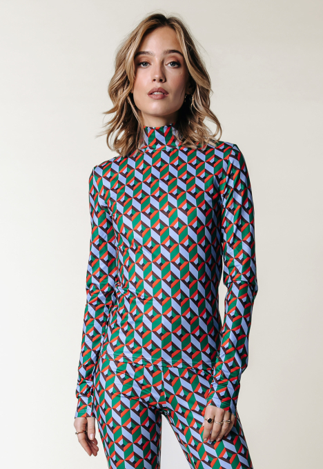 Neyo Graphic Peached Longsleeve