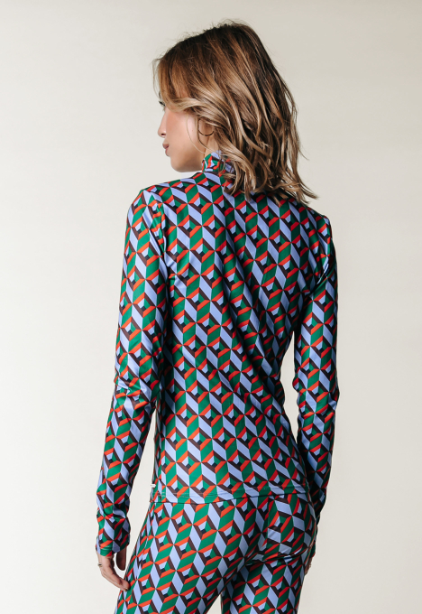  Neyo Graphic Peached Longsleeve