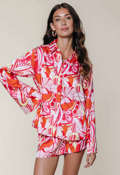 Colourful Rebel Tia Kimono Blouse WB114520