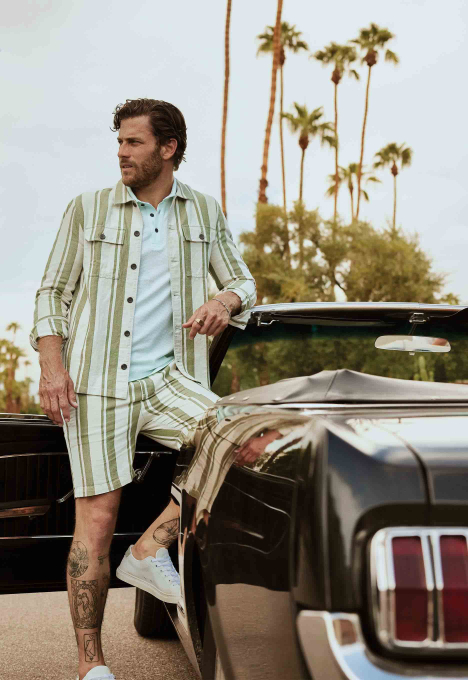 Sanborn Twill Stripe Overhemd