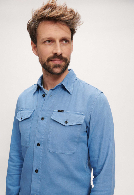 Marine Slim Overhemd