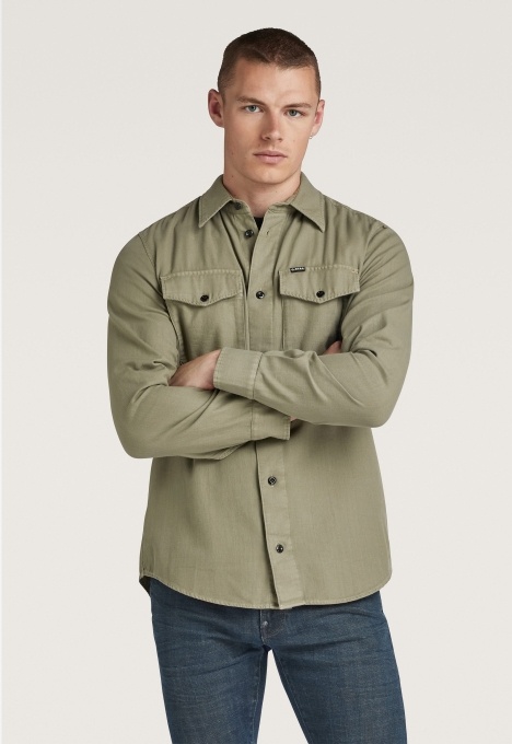 Marine Slim Overhemd
