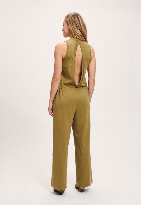 Open Back Jumpsuit