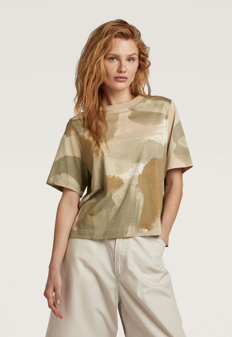 Printed Boxy T-shirt