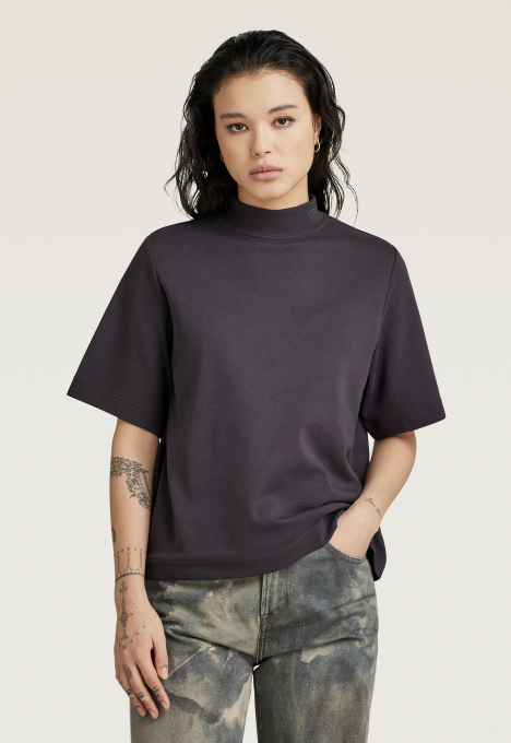 Moto Logo Mock T-shirt