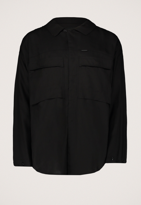 Loose Pocket Blouse