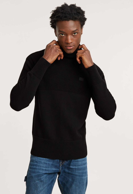 G Star RAW Fisherman Trui Black Open32