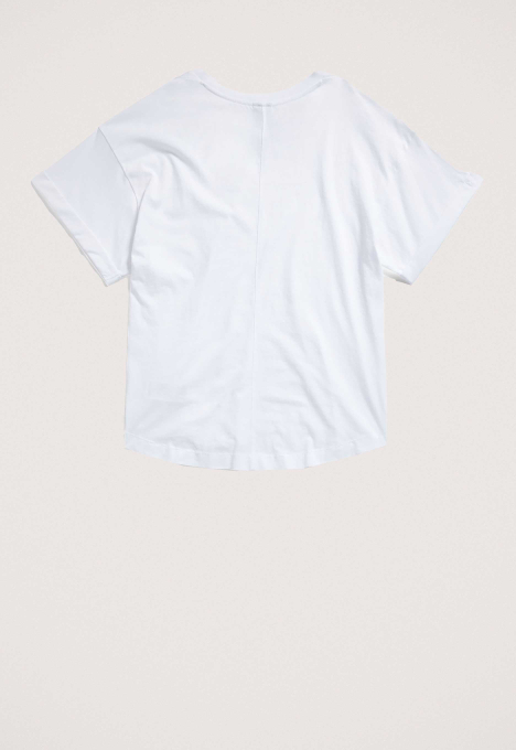 Rolled Up Sleeve Boyfriend T-shirt