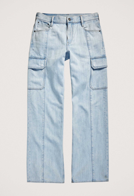 Judee Cargo Loose Jeans