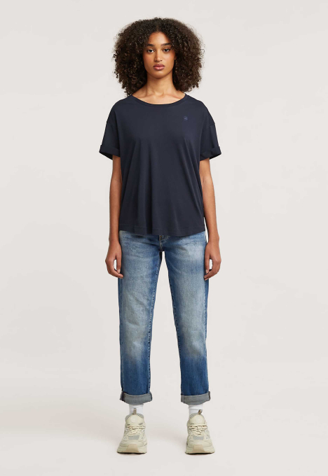 Rolled Up Sleeve Boyfriend T-shirt