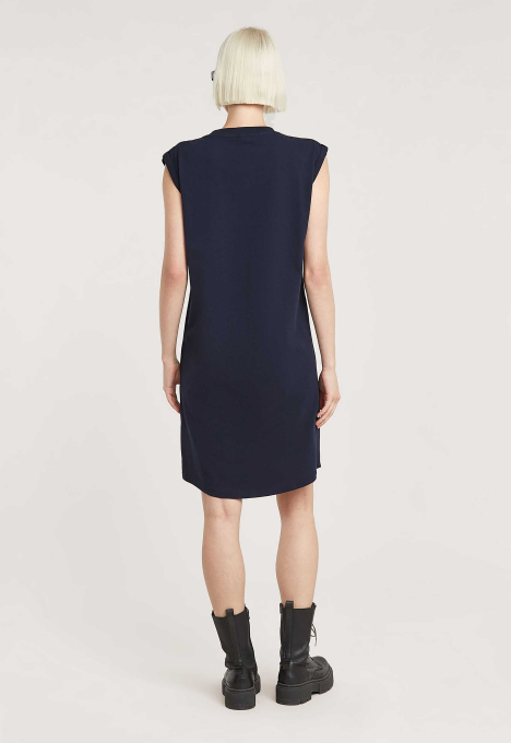Seam Detail Loose Jurk