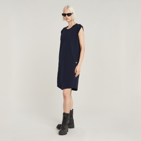 Seam Detail Loose Jurk