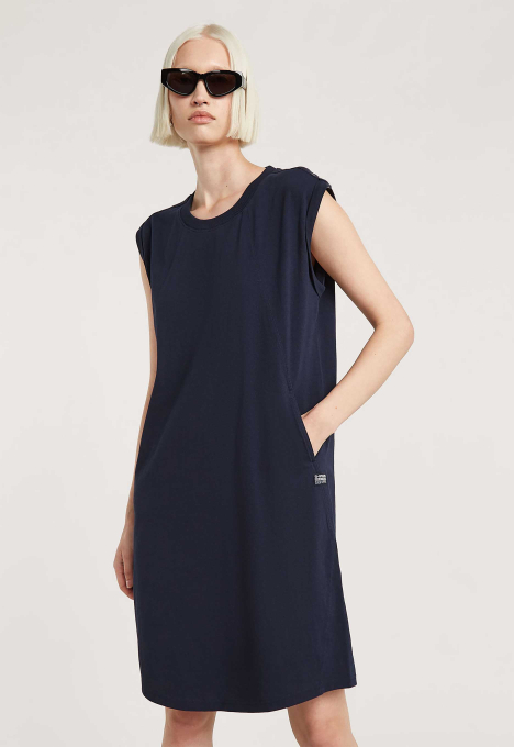 Seam Detail Loose Jurk