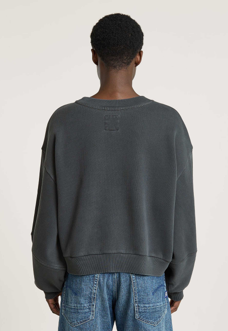 Overdyed Big Sleeve Oversized Sweater