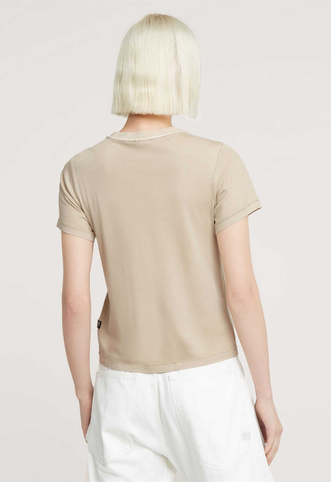 Overdyed Front Seam Top
