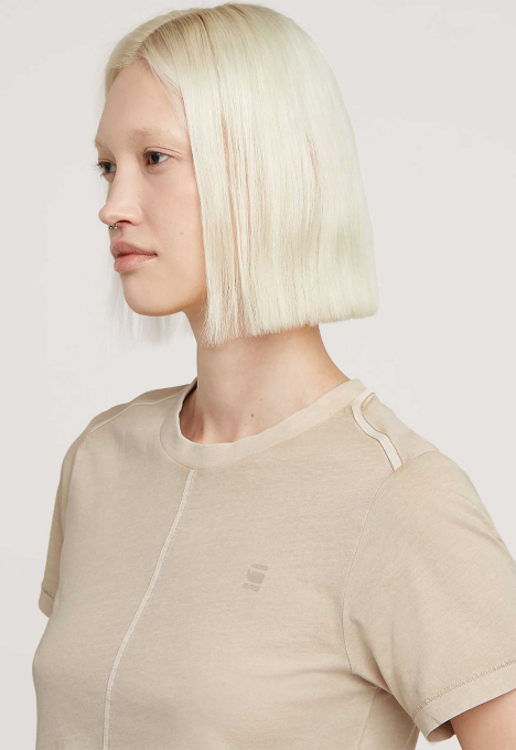 Overdyed Front Seam Top
