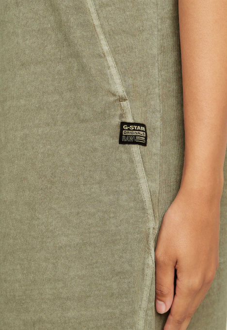 Seam Detail Overdyed Loose Jurk