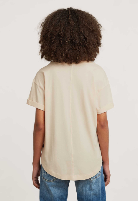 Rolled Up Sleeve Boyfriend T-shirt
