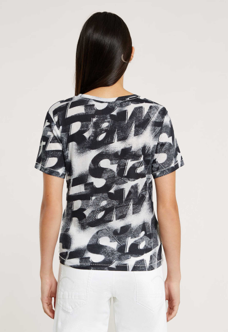 Sprayed Letters T-shirt