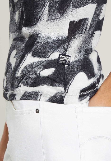 Sprayed Letters T-shirt