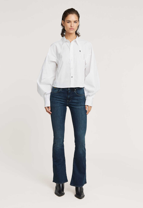 3301 Mid Waist Flared Jeans
