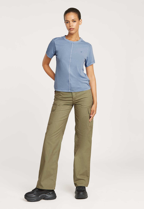 Overdyed Front Seam Top