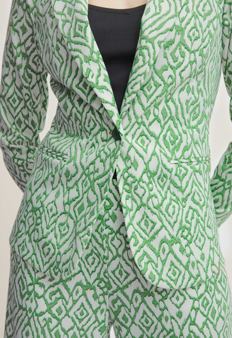 Ihkate Print Blazer