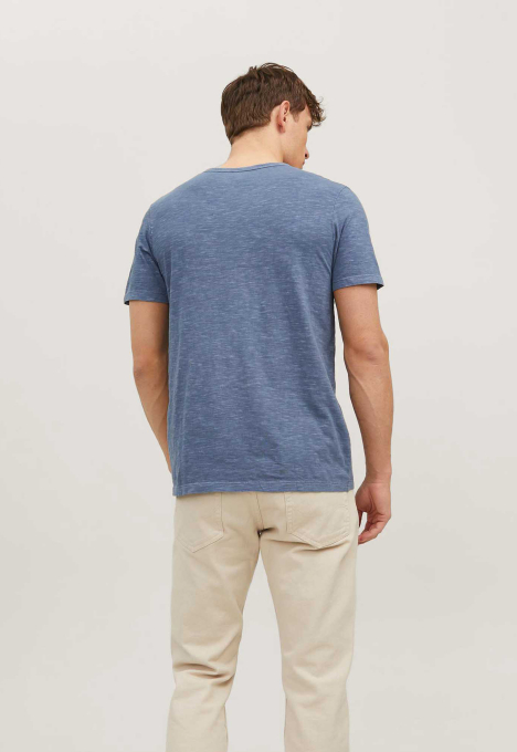 Split Neck T-shirt 