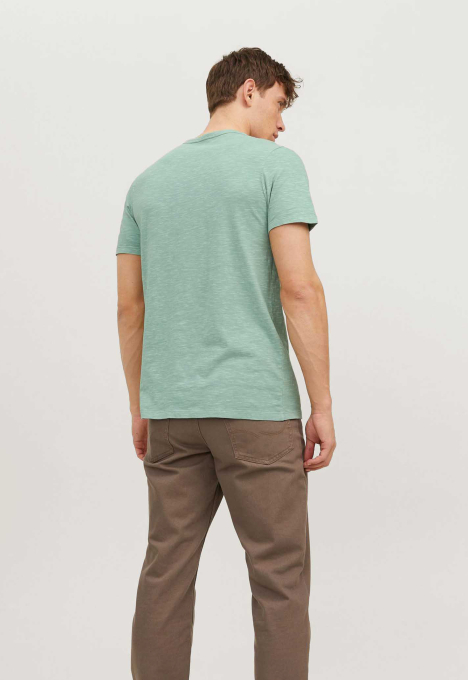 Split Neck T-shirt 