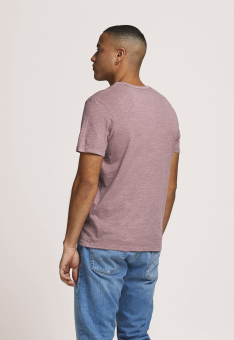 Split Neck T-shirt 