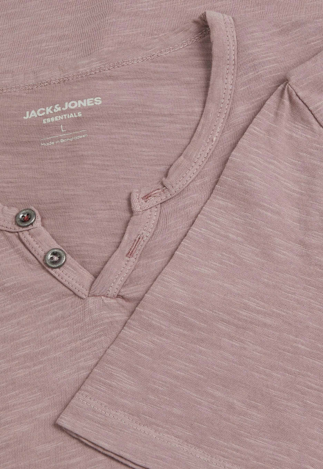 Split Neck T-shirt 