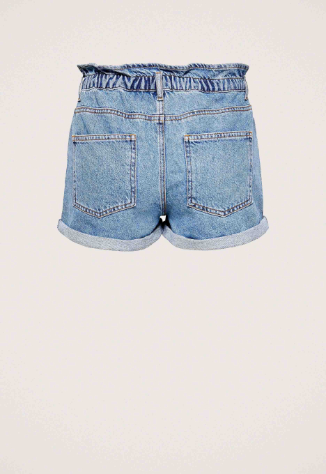 Onlcuba Paperbag Denim Short