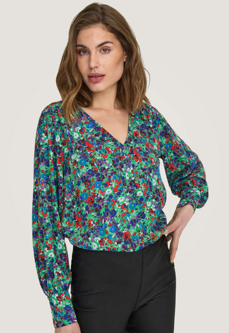 Abigail Life Button Blouse