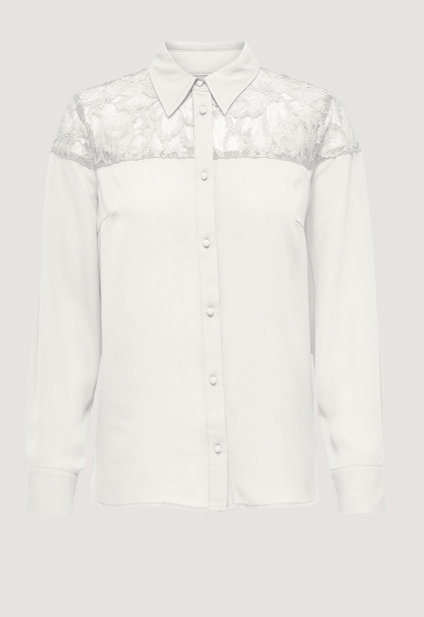 Trine Lace Mix Blouse