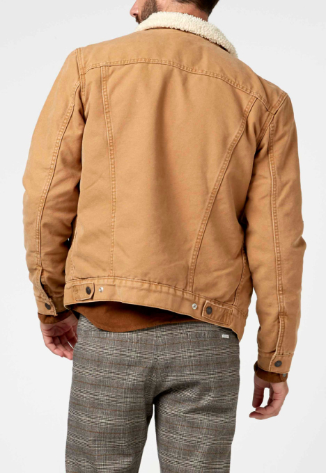 Sherpa Trucker Denim Jack