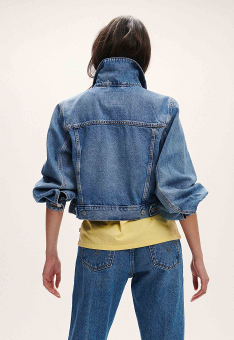 Slouch Sleeve Trucker Denimjack