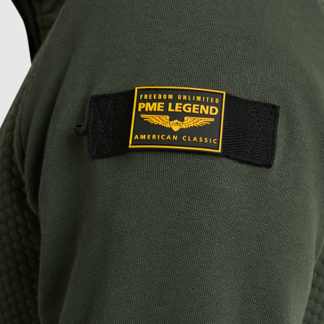 Zip Jacquard Interlock Sweatvest