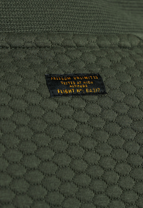 Zip Jacquard Interlock Sweatvest