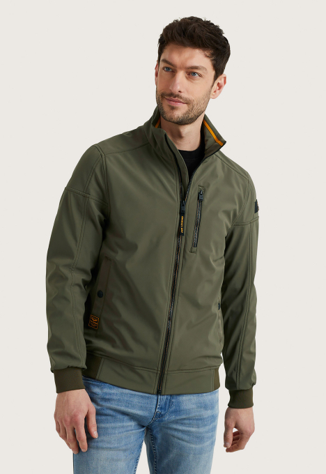 nakoming Lucht bros PME Legend Skyglider 3.0 Softshell Jas Beige Taupe | Open32.nl