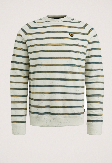 Crewneck Stripe Sweater 