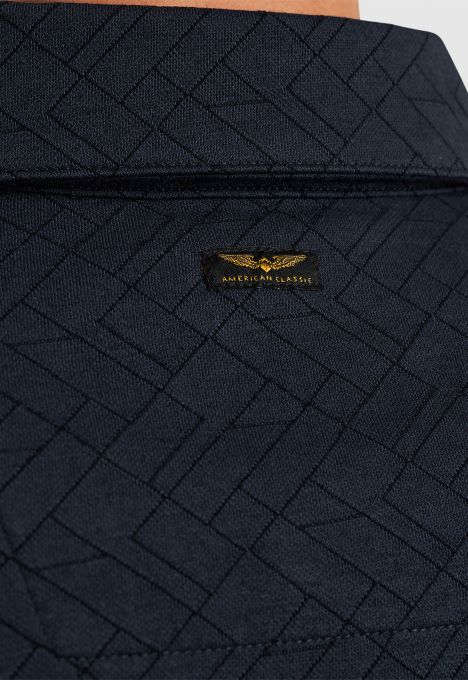 Jacquard Jersey Polo