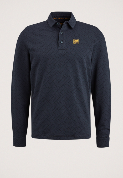 Jacquard Jersey Polo