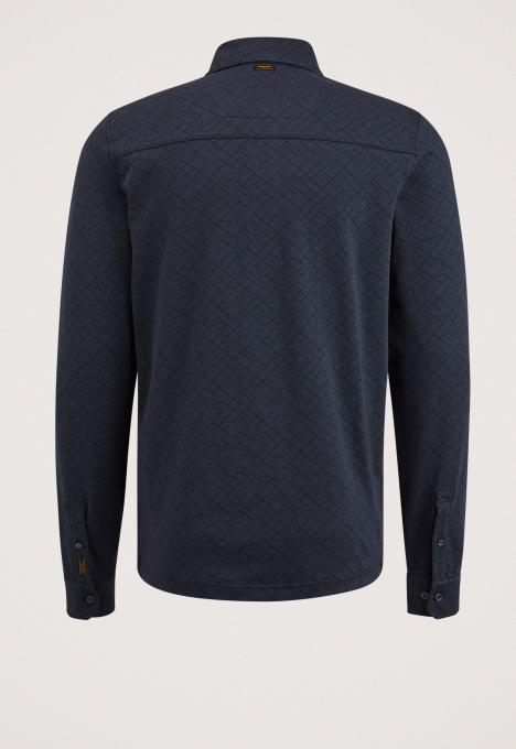 Jacquard Jersey Polo