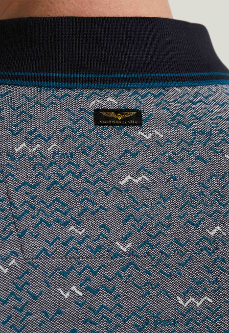 Pique Printed Polo
