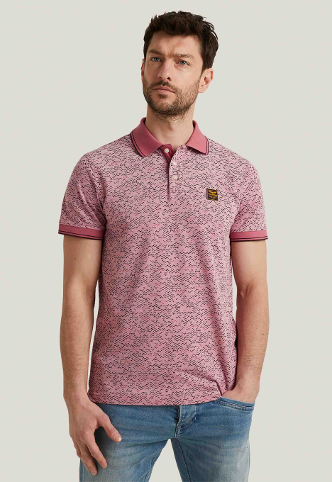 Pique Printed Polo