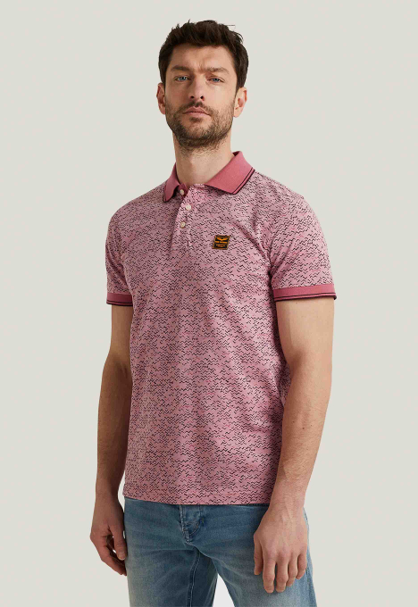 Pique Printed Polo