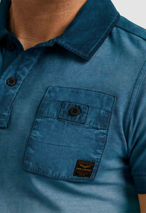Cold Dye Pique Polo